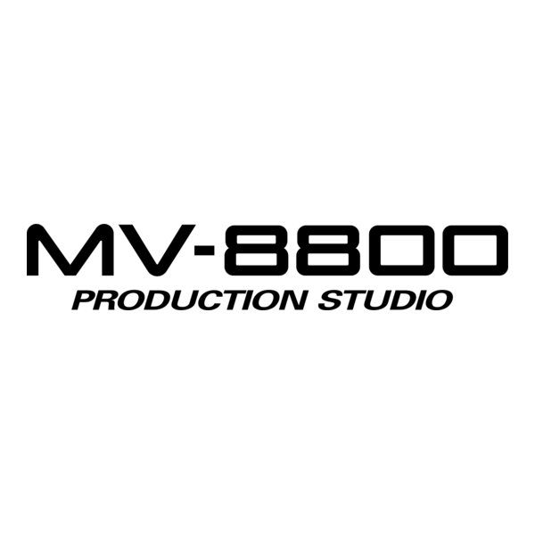MV-8800 Production Studio Logo PNG Vector
