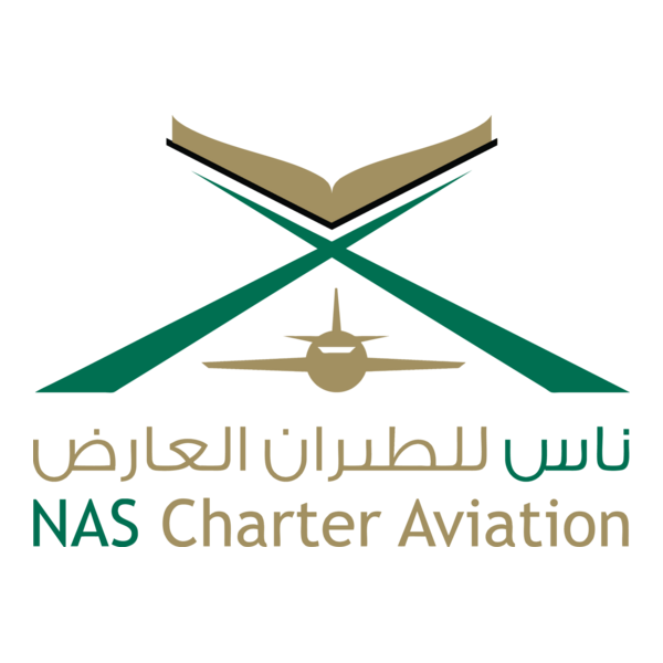 NAS Charter Aviation Logo PNG Vector
