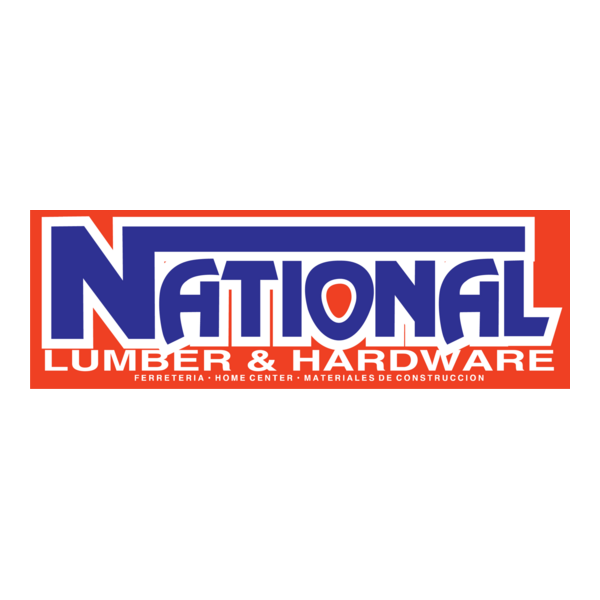 National Lumber & Hardware Logo PNG Vector