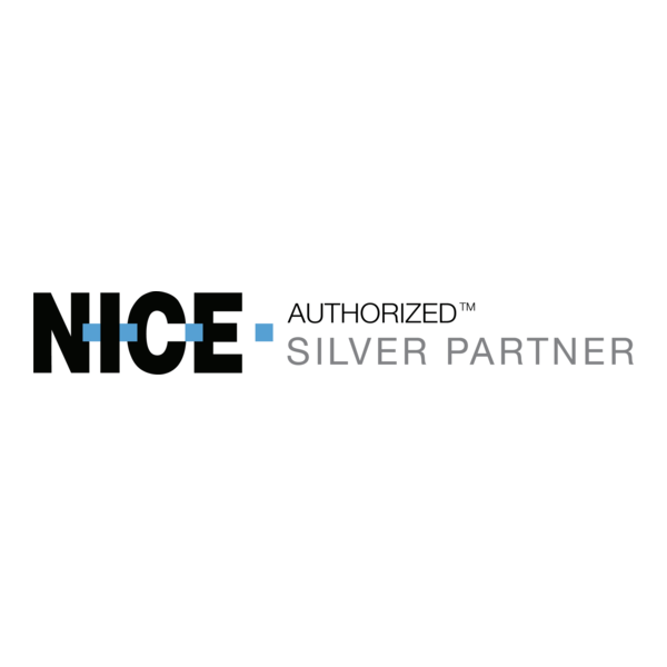 NICE Authorized Silver Partner Logo PNG Vector