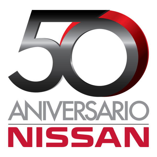 Nissan 50 Aniversario Logo PNG Vector