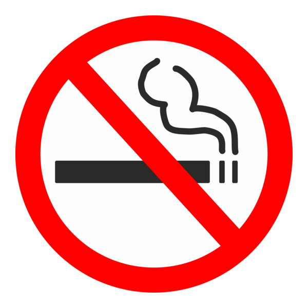 No Smoke Logo PNG Vector