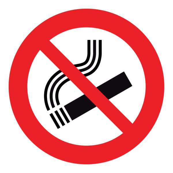 No Smoking Logo PNG Vector