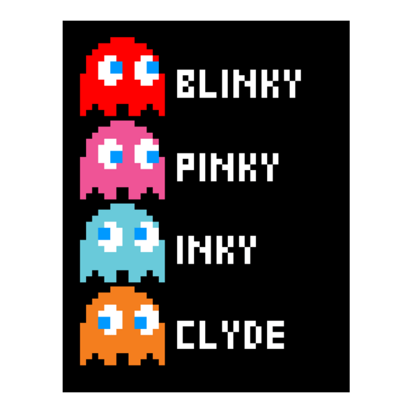 PACMAN GHOST Logo PNG Vector