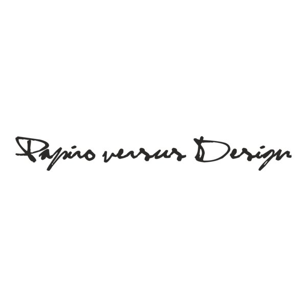 Papiro Versus Design Logo PNG Vector