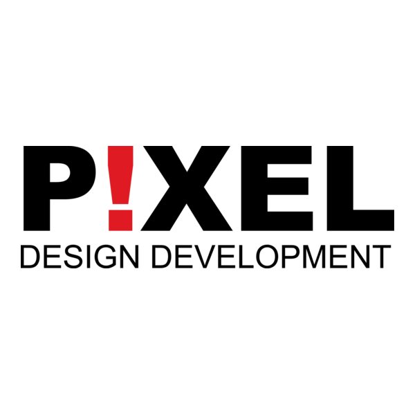 Pixel Design Development Logo PNG Vector