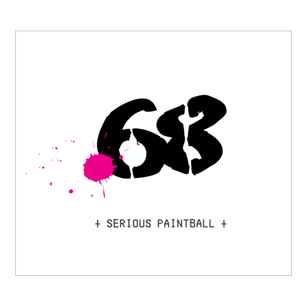 Ponto68 - Serious Paintball Logo PNG Vector