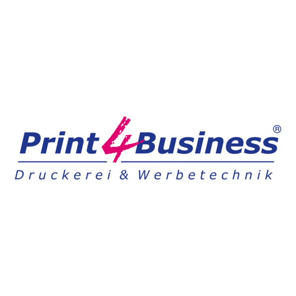 PRINT 4 BUSINESS Logo PNG Vector