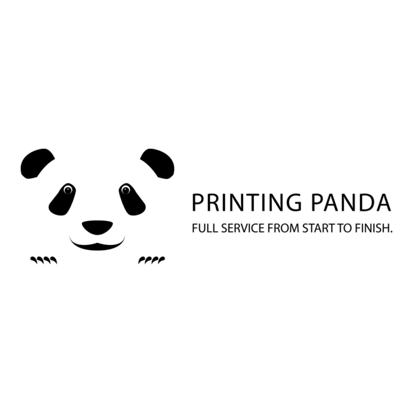 Printing Panda Logo PNG Vector