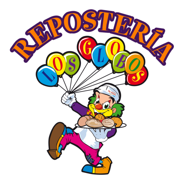 Repostería Los Globos Logo PNG Vector