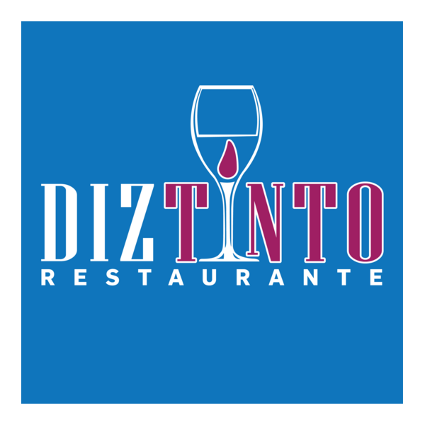 Restaurante DizTinto Logo PNG Vector