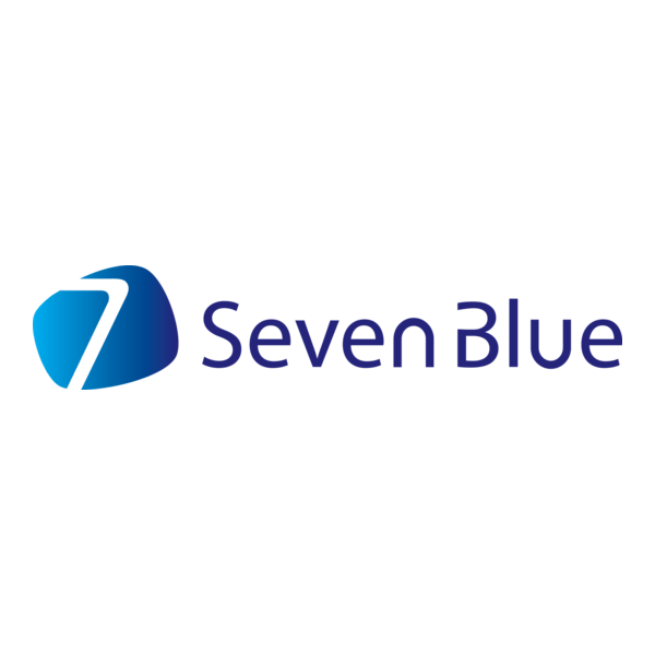 Seven Blue Logo PNG Vector