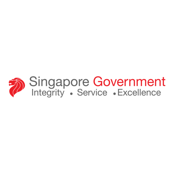 Singapore Government Lion Logo PNG Vector