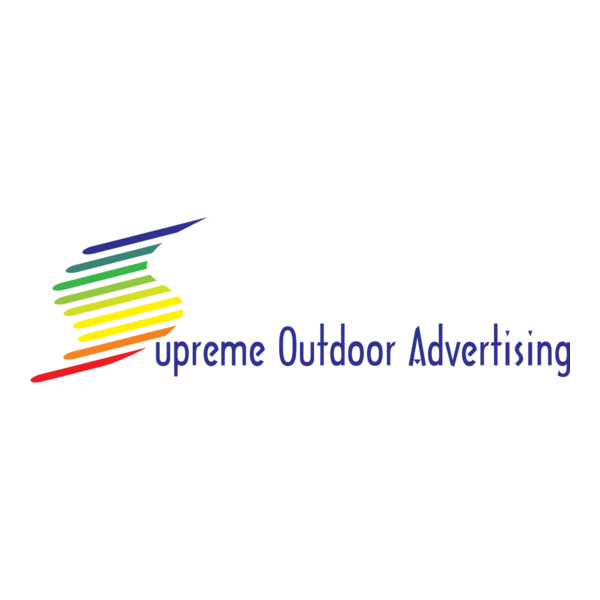 Supreme Outdoor Advertising Logo PNG Vector