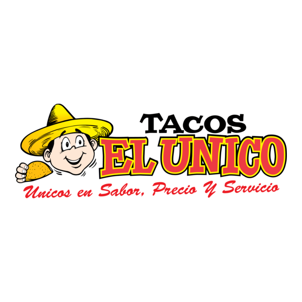 Tacos El Unico Logo PNG Vector