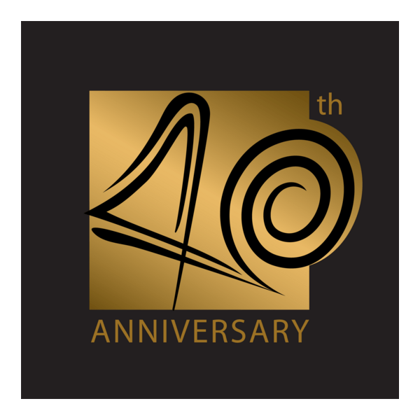 Trafalgar 40 Years Logo PNG Vector