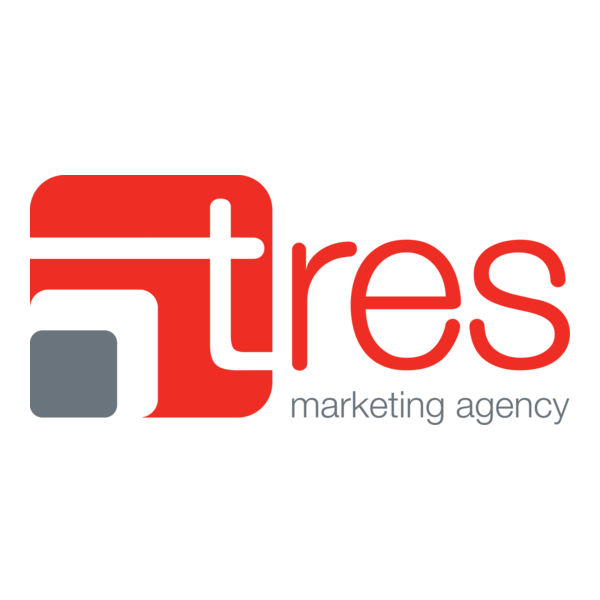 Tres Marketing Agency Logo PNG Vector