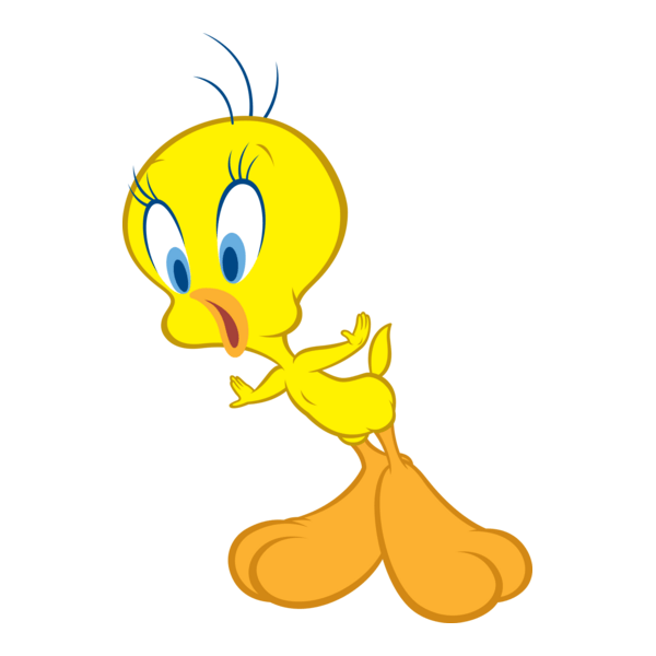 Tweety Bird Logo PNG Vector