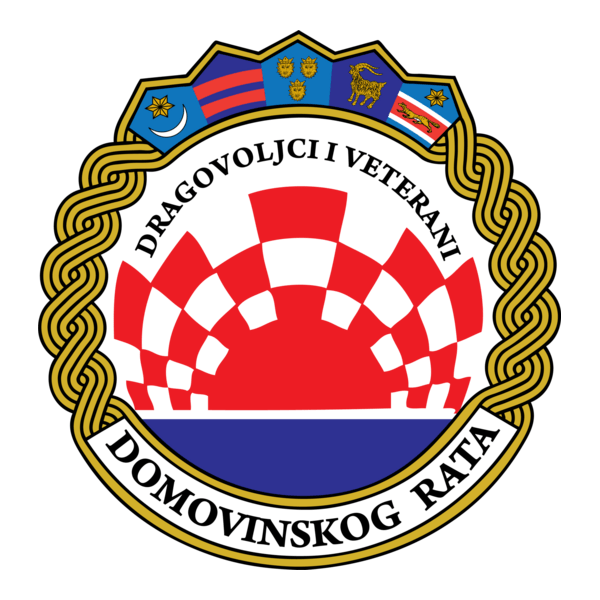 Udruga dragovoljaca i veterana Domovinskog rata Logo PNG Vector
