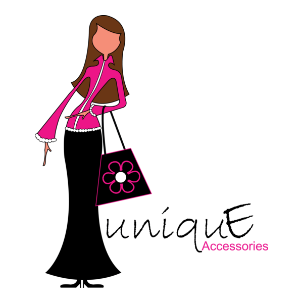 Unique Accessories Logo PNG Vector
