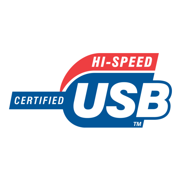 USB Hi-Speed Certified Logo PNG Vector