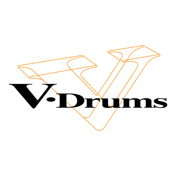 V-Drums Logo PNG Vector