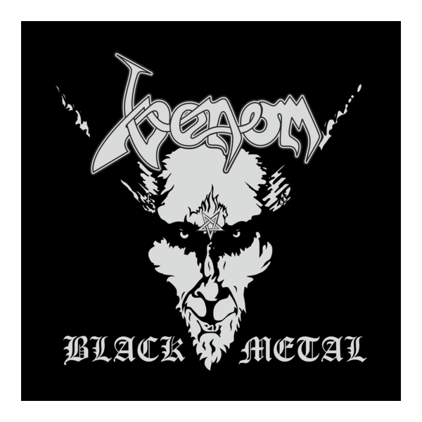 Venom Black Metal Logo PNG Vector