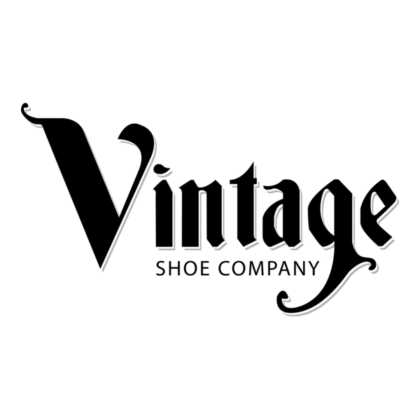Vintage Shoe Company Logo PNG Vector