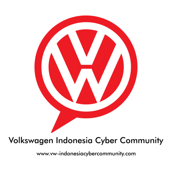 Volkswagen Indonesia Cyber Community Logo PNG Vector