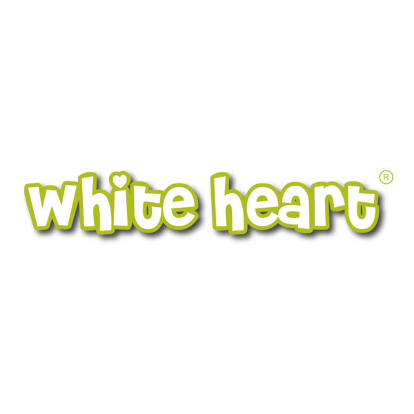 White Heart Logo PNG Vector