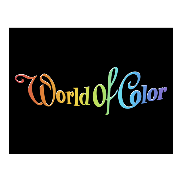 World of Color Logo PNG Vector