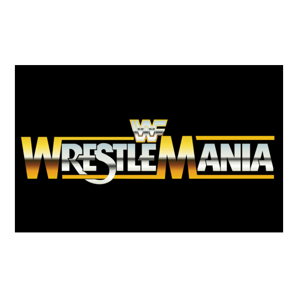 WrestleMania 1 Logo PNG Vector