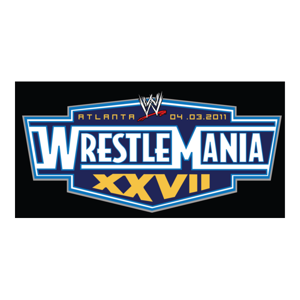 WrestleMania XXVII Logo PNG Vector