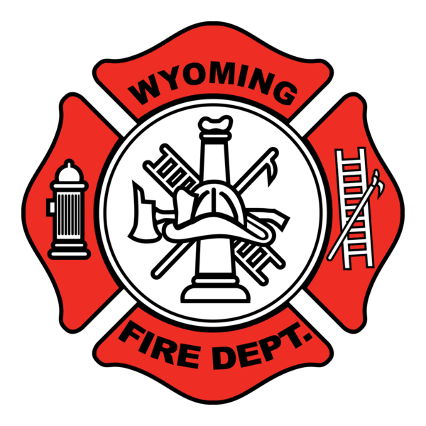 Wyoming Fire Dept Logo PNG Vector