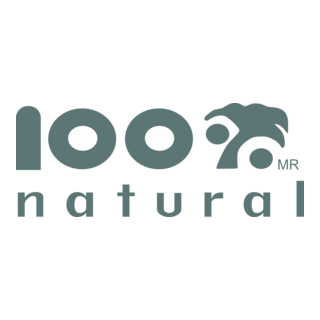 100% Natural Logo PNG Vector