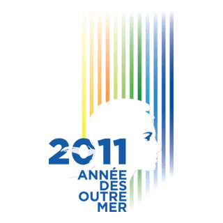 2011 année des Outre mers Logo PNG Vector
