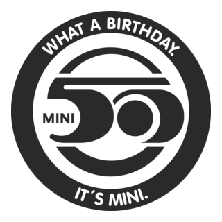 50 Aniv MINI Logo PNG Vector