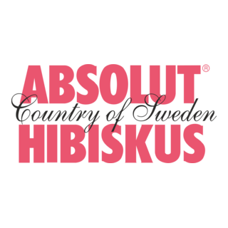 Absolut Hibiskus Logo PNG Vector