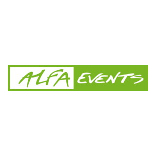 Alfa Events Logo PNG Vector