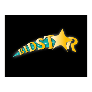 Bidstar Logo PNG Vector