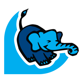 BLUE ELEPHANT / Aquakiara Logo PNG Vector