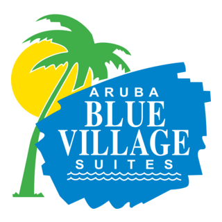 Blue Village Suites Logo PNG Vector