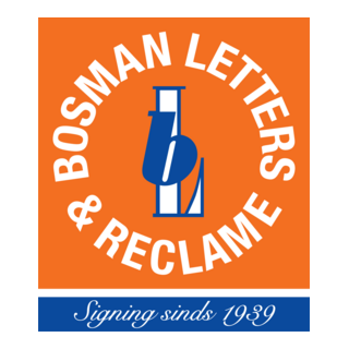 Bosman Letters & Reclame Logo PNG Vector