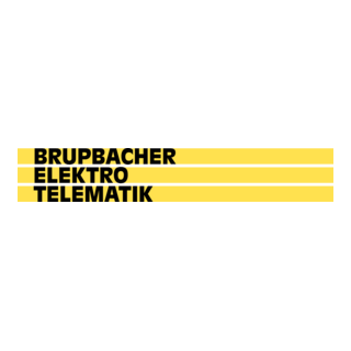 Brupbacher Elektro Logo PNG Vector