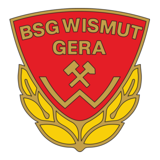 BSG Wismut Gera 1970's Logo PNG Vector