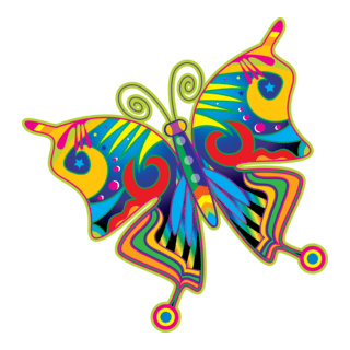 Butterfly Logo PNG Vector