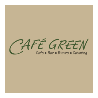 Cafe Green Logo PNG Vector