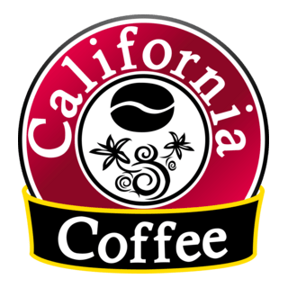 California Coffee Logo PNG Vector