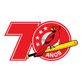 Cardenales 70 años Logo PNG Vector