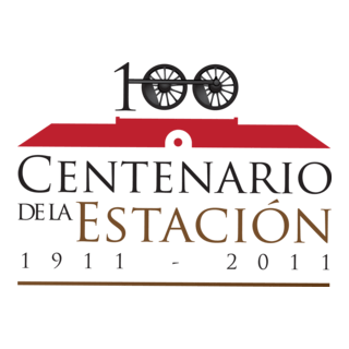 Centenario de la Estación Aguascalientes Logo PNG Vector